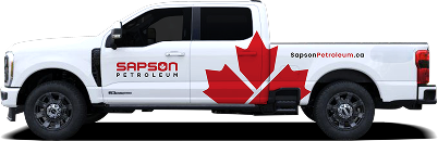 Sapson Petroleum pickup truck